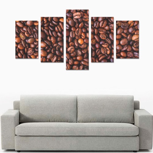 COFFEE BEANS 3 Canvas Print Sets C (No Frame)