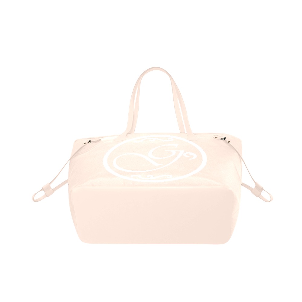 pink g.a.g Clover Canvas Tote Bag (Model 1661)