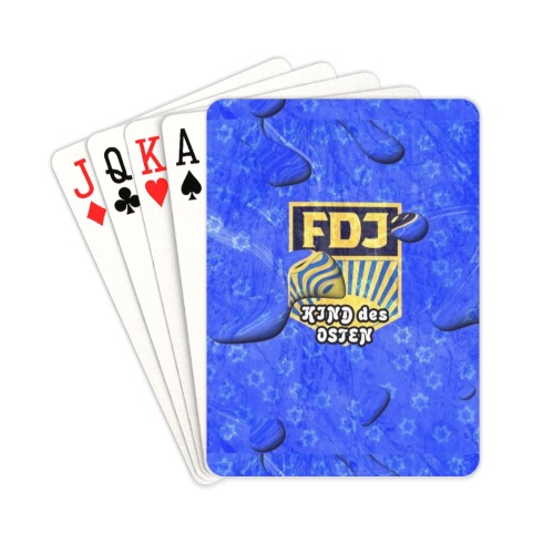 FDJ Pop by Nico Bielow Playing Cards 2.5"x3.5"