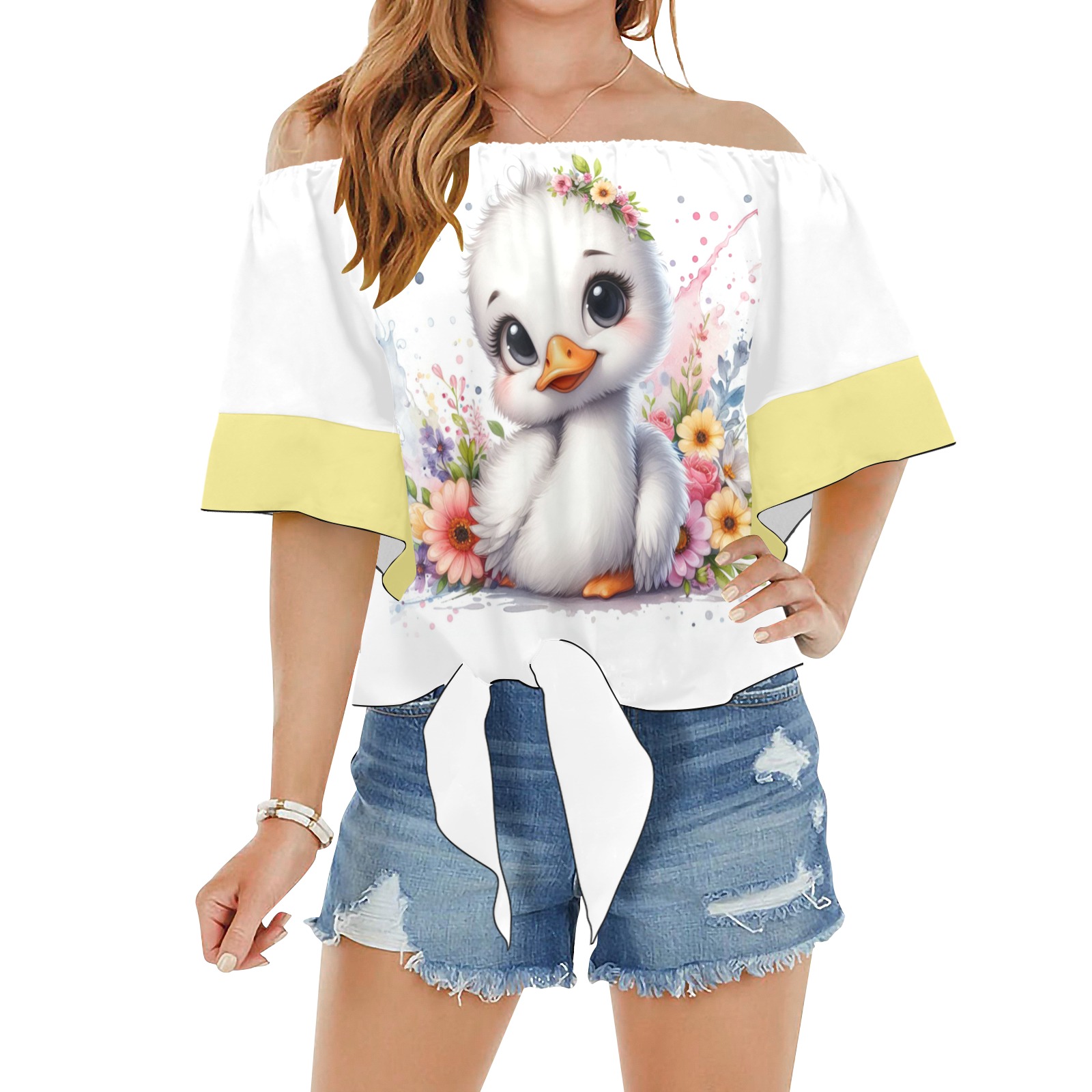 Whippin’ Swan Blouse