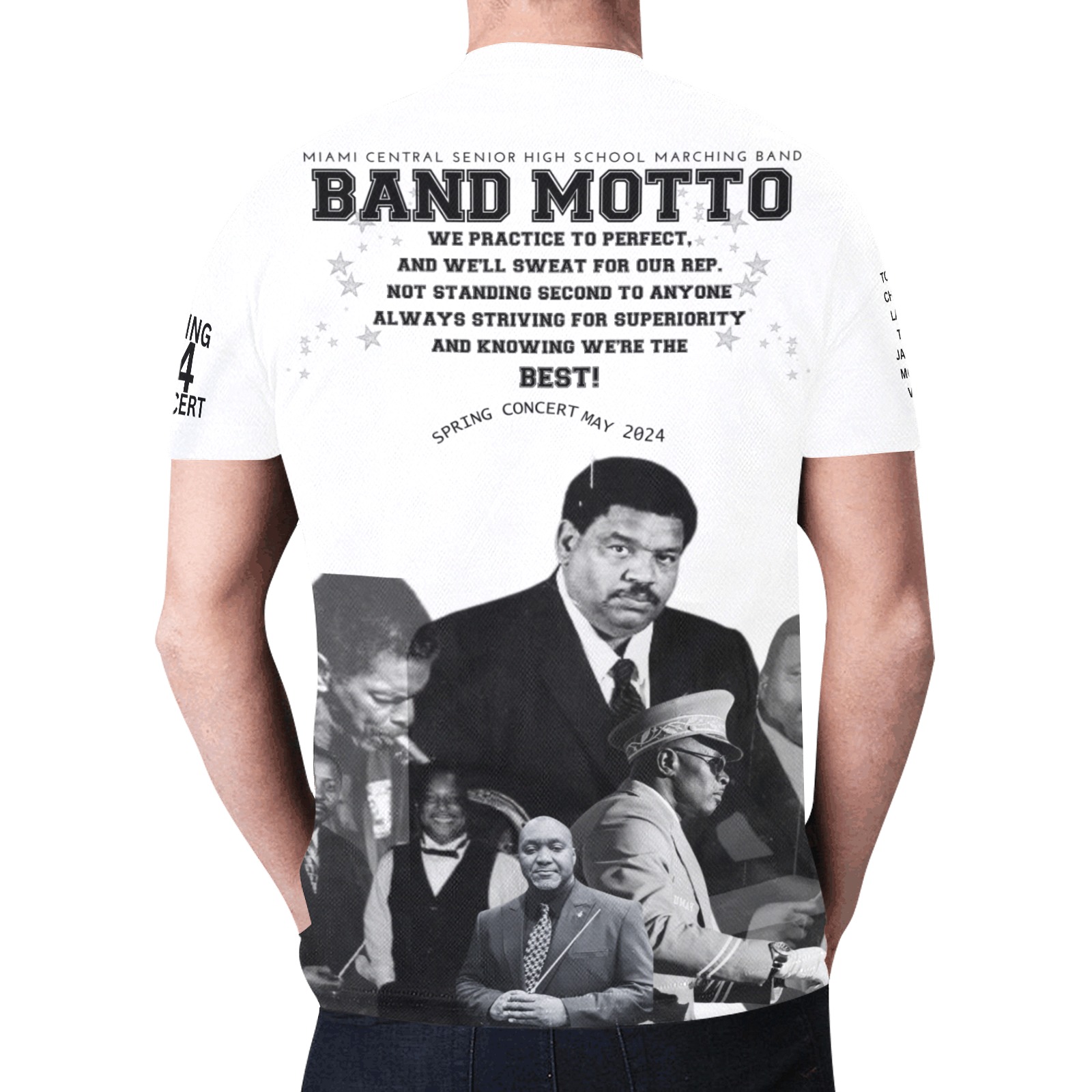 Band In Motion New All Over Print T-shirt for Men (Model T45)