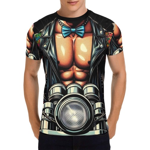 More Sexy by Fetishworld All Over Print T-Shirt for Men (USA Size) (Model T40)