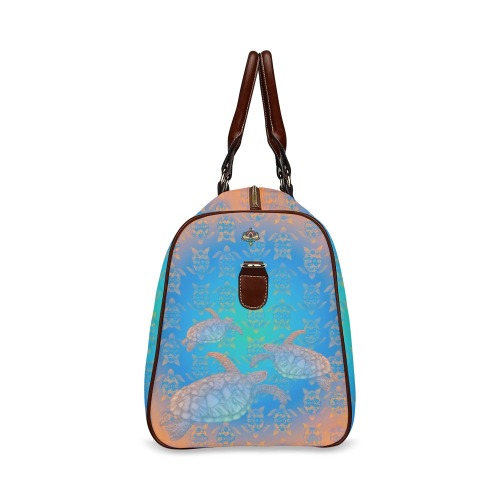 Into the blue Waterproof Travel Bag/Large (Model 1639)