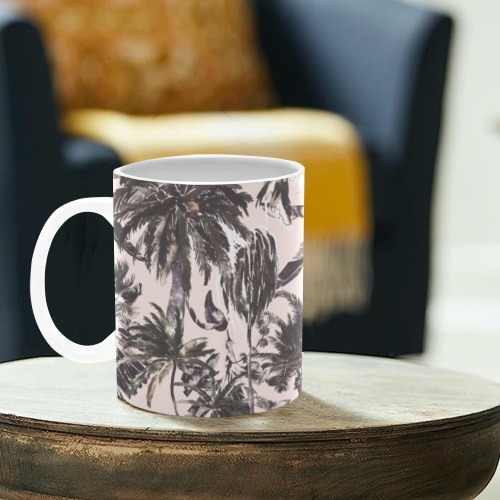 Obsession_tropical_palm_trees White Mug(11OZ)