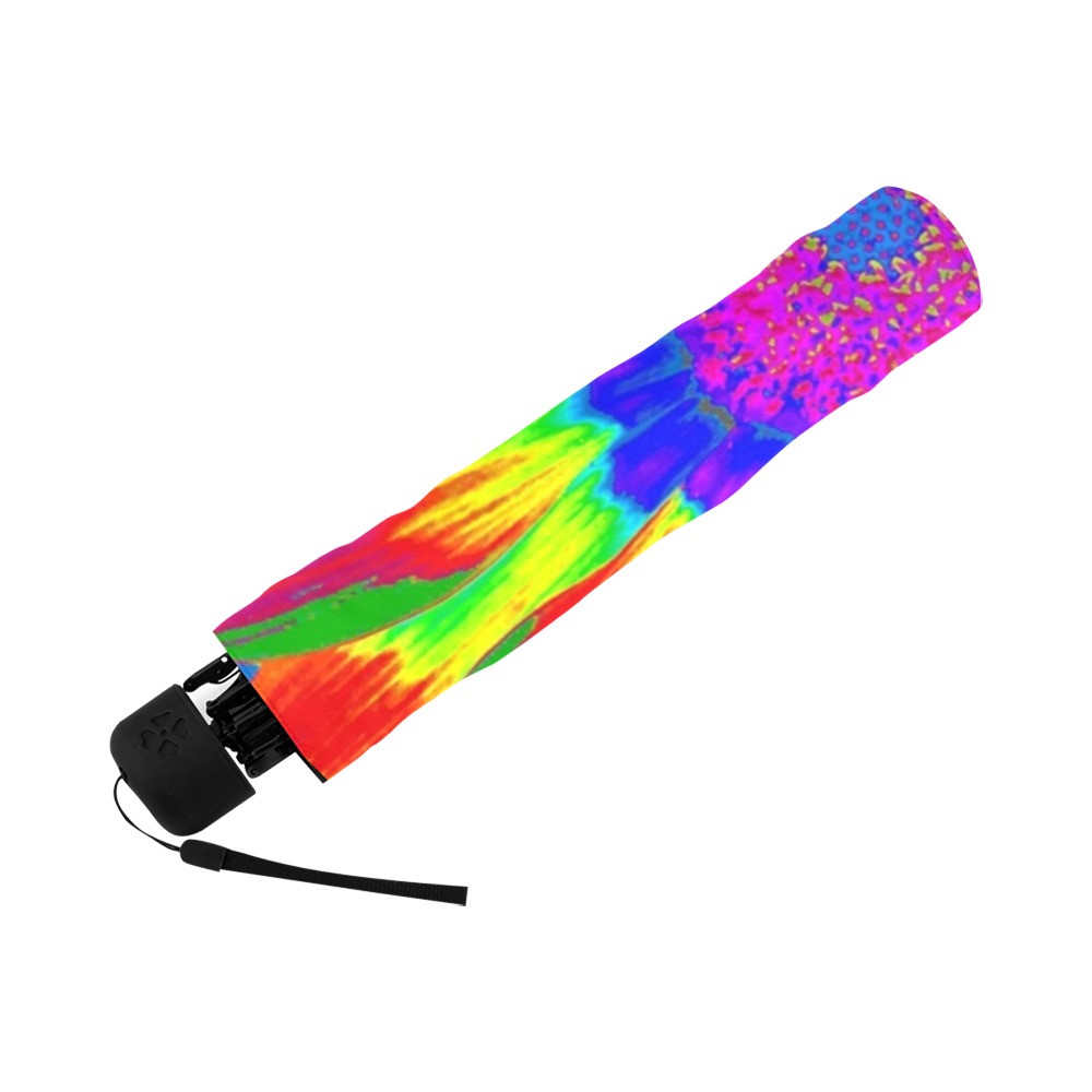 Tie Dye Retro Anti-UV Foldable Umbrella (U08)