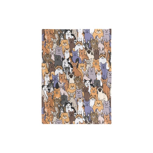 World of Cats Baby Blanket 30"x40"