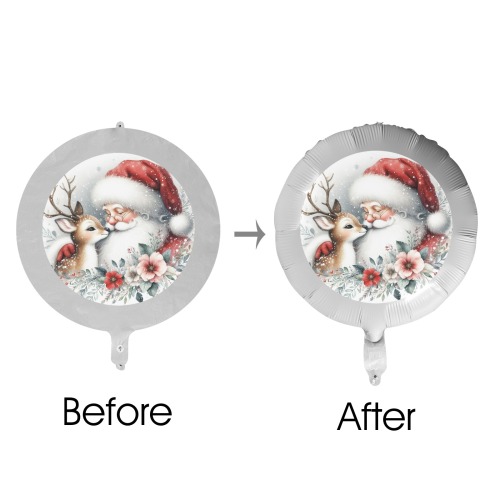 Santas Reindeer Kiss