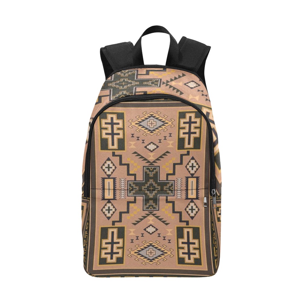 Native American Motif Fabric Backpack for Adult (Model 1659) | ID: D5796547