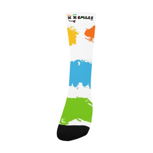 XXsmiles Splash Socks Men's Custom Socks