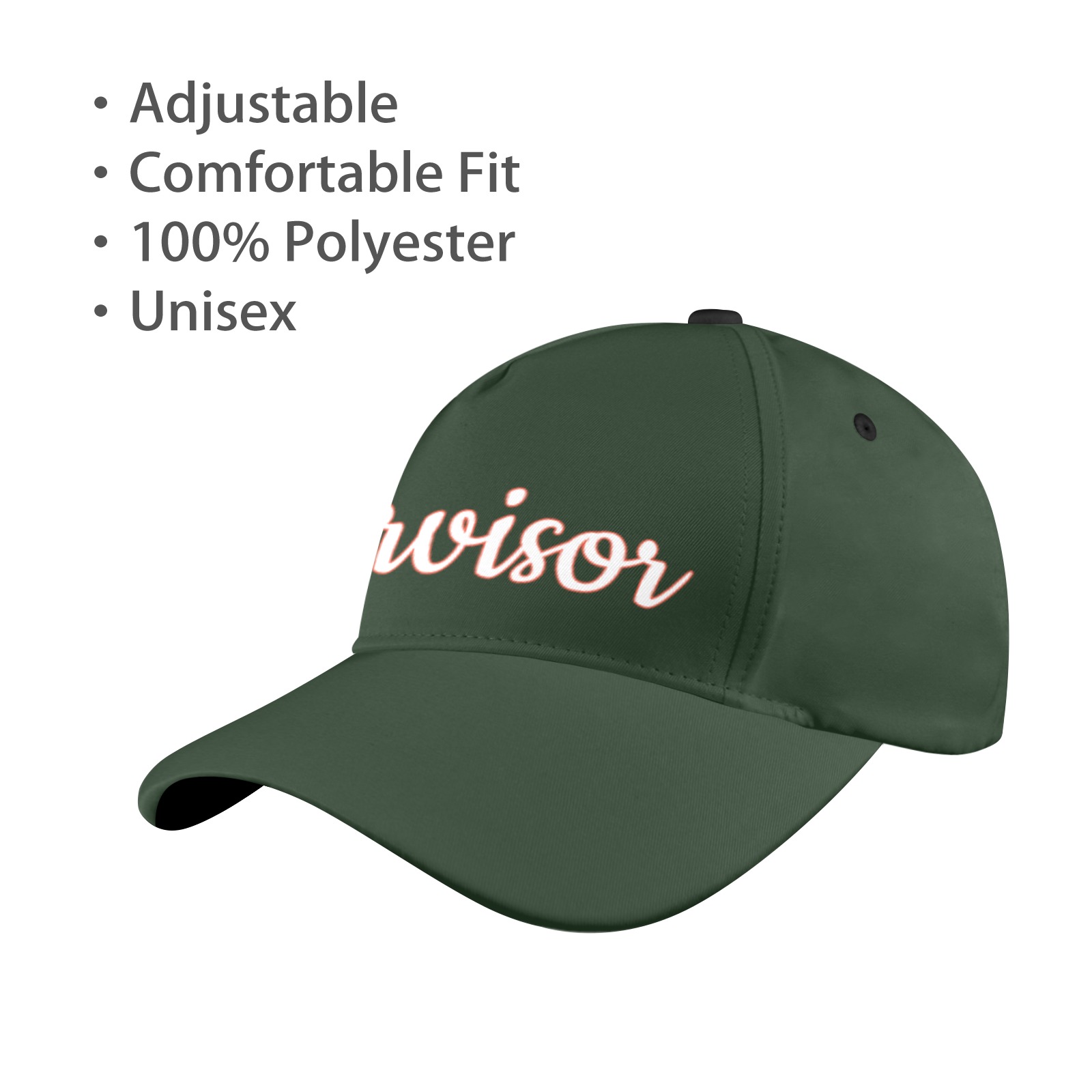 Supervisor All Over Print Dad Cap