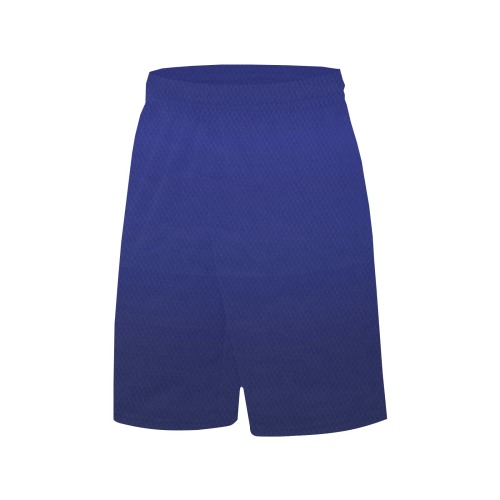 blu e All Over Print Basketball Shorts