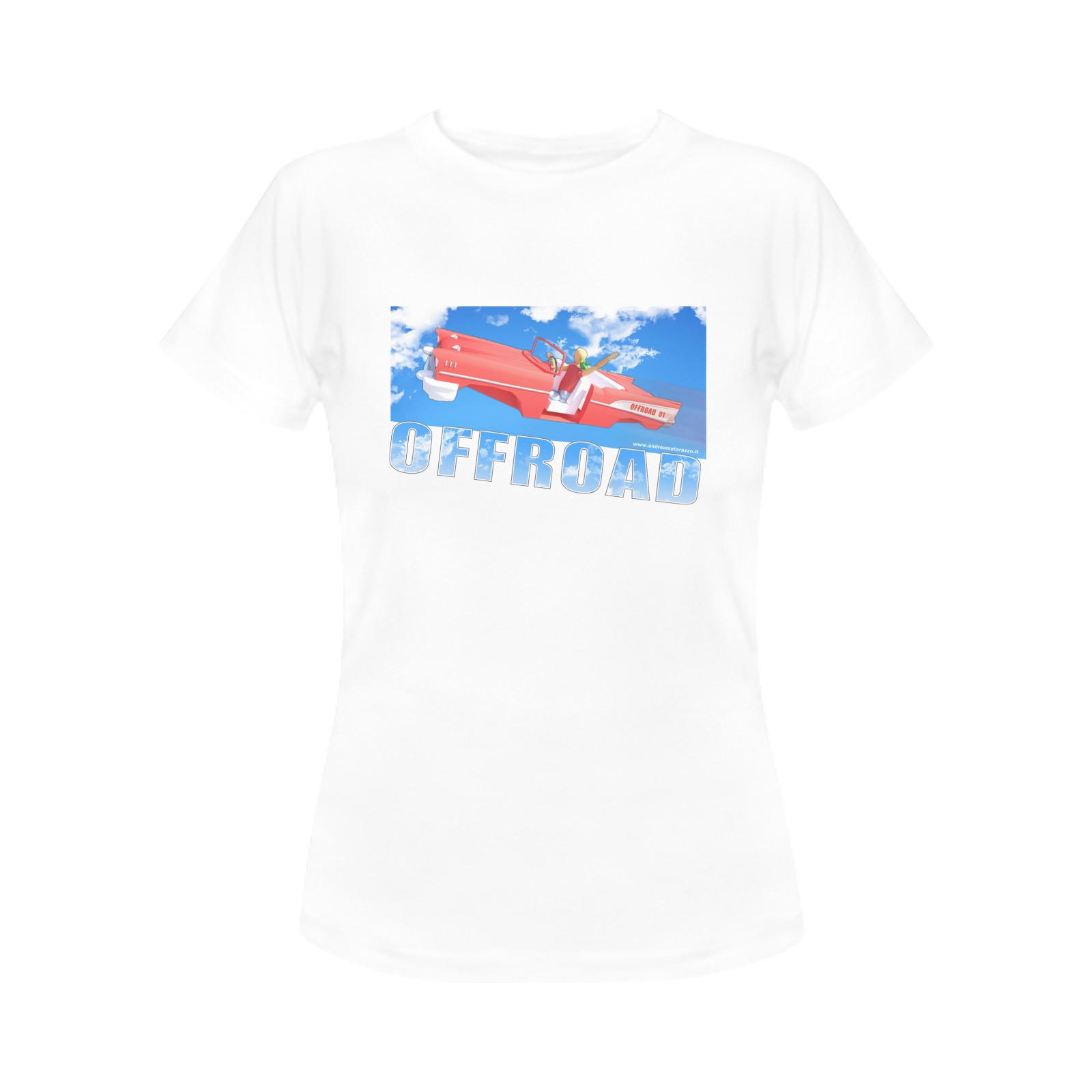 Offroad - 01 Women's T-Shirt in USA Size (Front Printing Only)