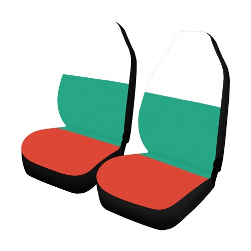 Flag_of_Bulgaria.svg Car Seat Covers (Set of 2)