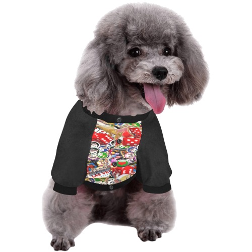 Gamblers Delight - Las Vegas Icons Vest Pet Dog Round Neck Shirt