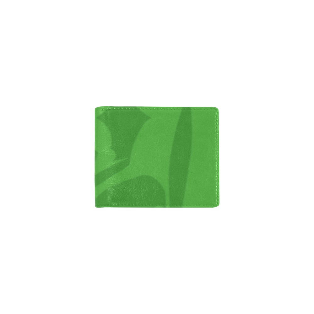 StarWarsUniverse Logo - La Palma 44A433 Forest Green 318B25 Mini Bifold Wallet (Model 1674)