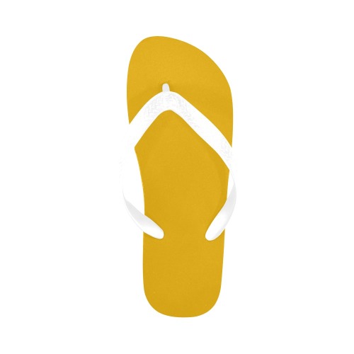 orange Flip Flops for Men/Women (Model 040)