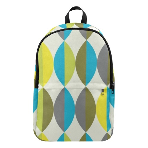 Trendy Mid Century Modern Abstract Fabric Backpack for Adult (Model 1659)