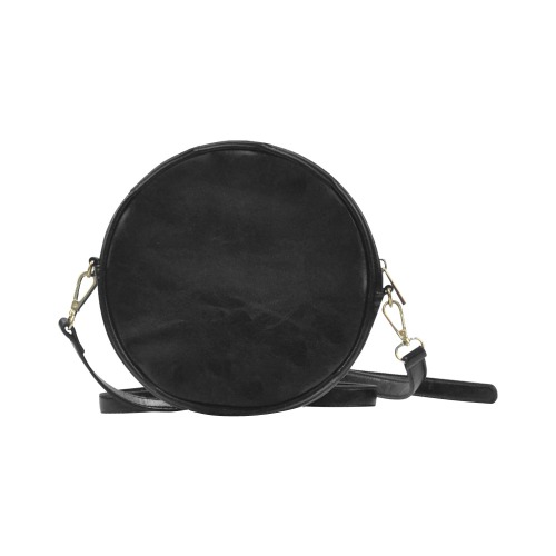 Sounds Of The Sea Round Sling Bag Round Sling Bag (Model 1647)