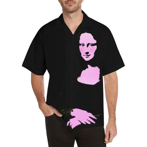 Mona Lisa Pop Art Style Hawaiian Shirt (Model T58)