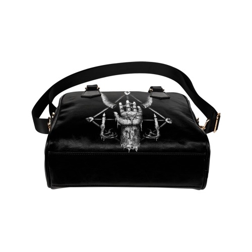gothic hand Shoulder Handbag (Model 1634)