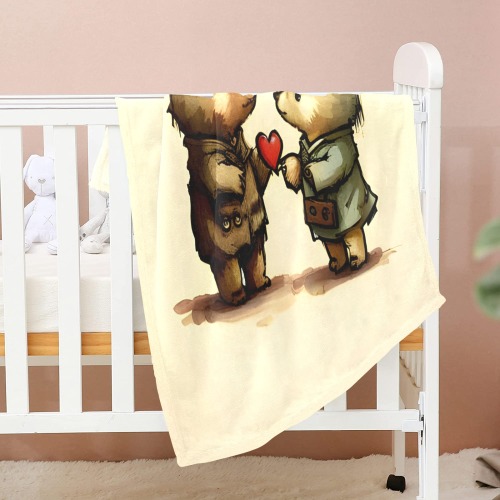 Little Bears 3 Baby Blanket 40"x50"