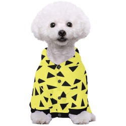 Neon and Black Pet Dog Hoodie