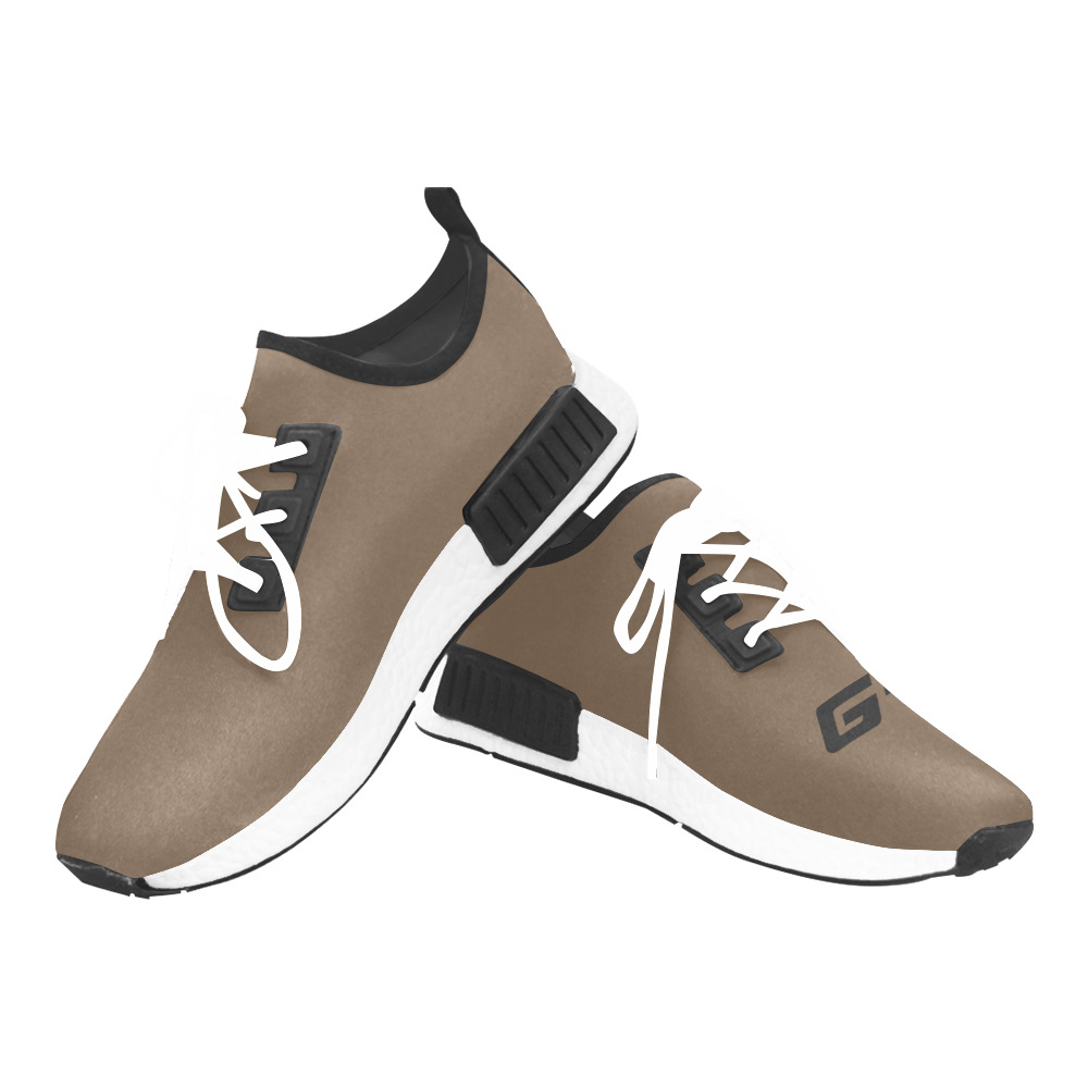 BROWN G-Y SNEAKERS Men’s Draco Running Shoes (Model 025)