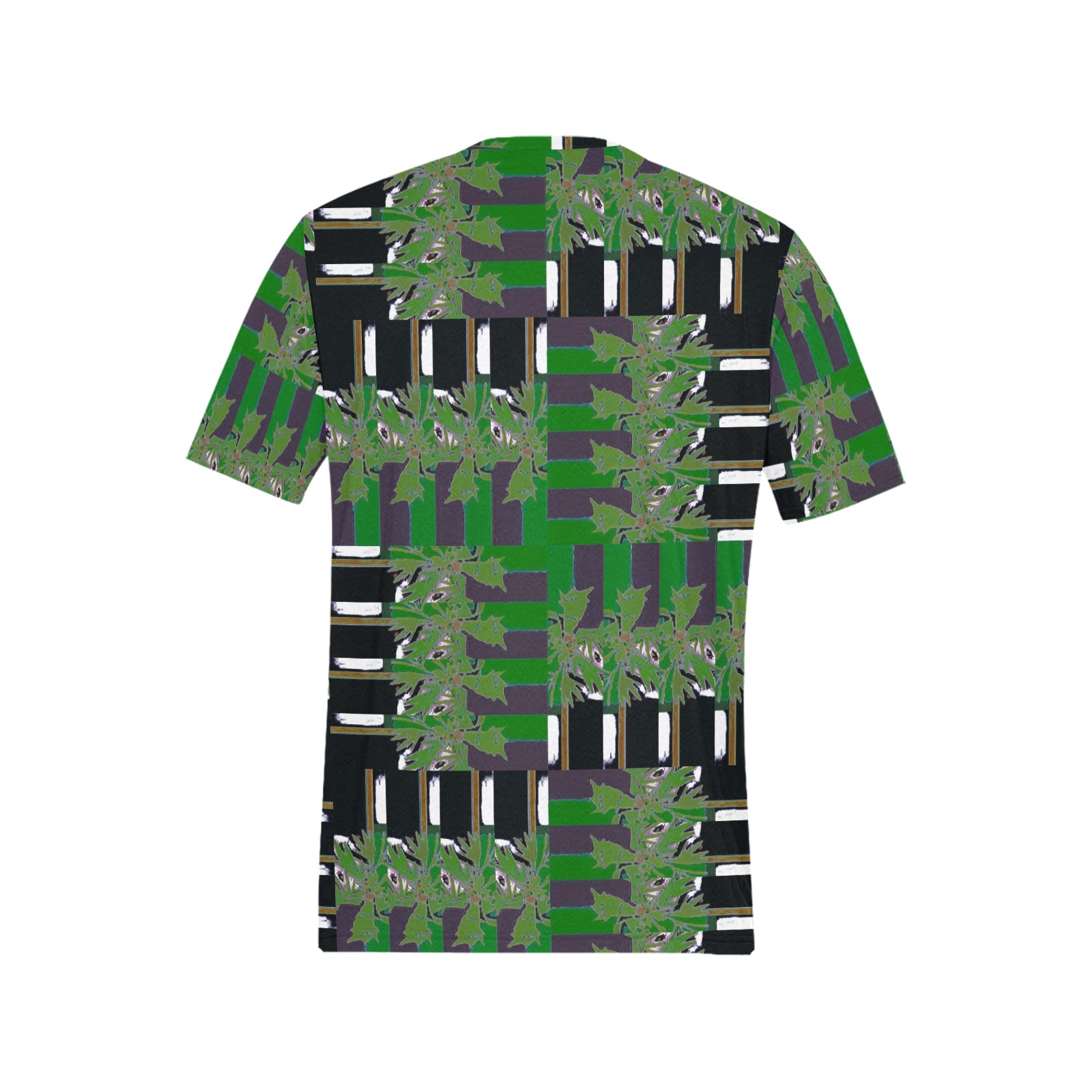 Palm 6 Men's All Over Print T-Shirt (Random Design Neck) (Model T63)