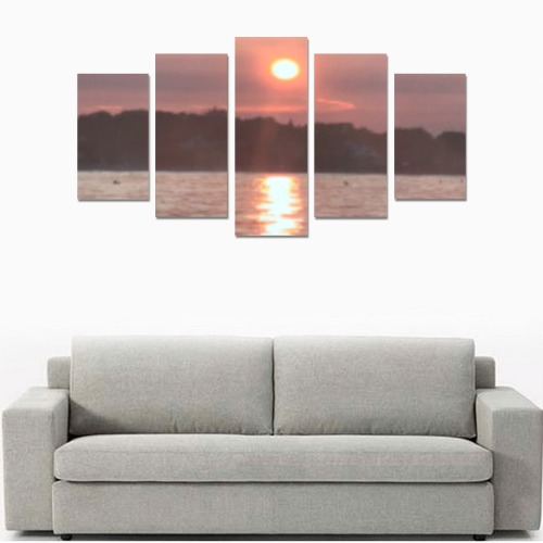 Glazed Sunset Collection Canvas Print Sets A (No Frame)