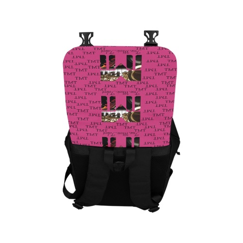 TMT Pink Casual Shoulders Backpack (Model 1623)