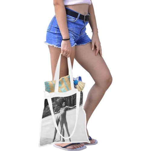Woman Canvas Tote Bag/Medium (Model 1701)
