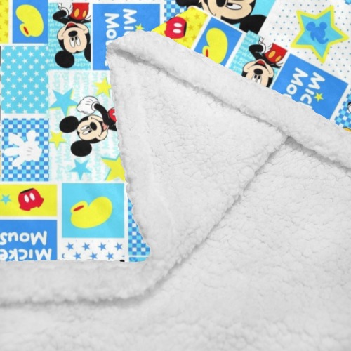 mickey-mouse-6174950 Double Layer Short Plush Blanket 50"x60"