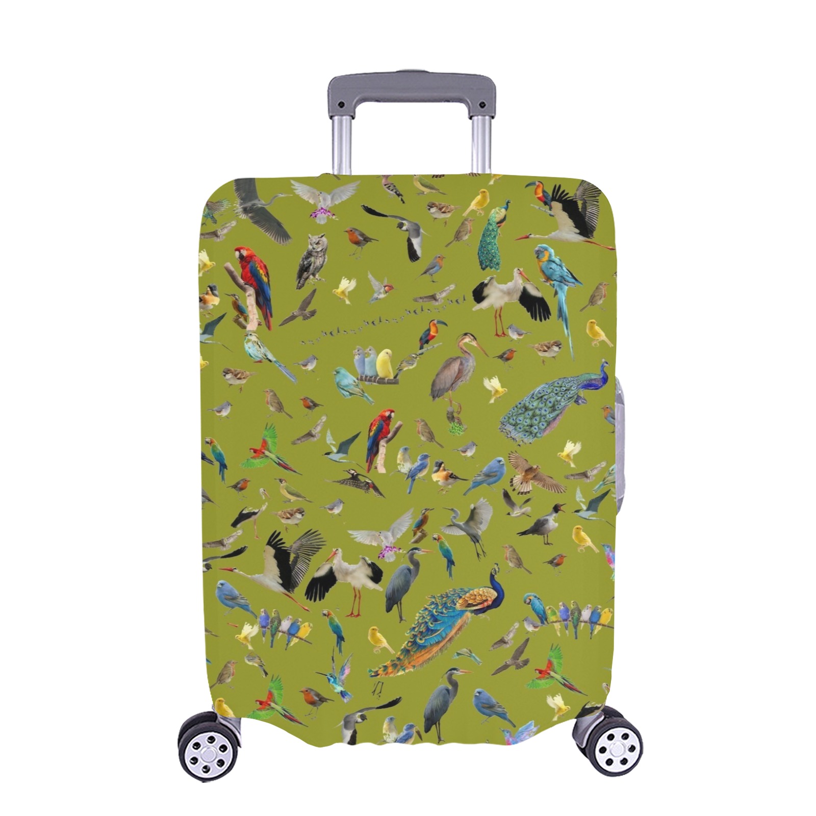 oiseaux 13 Luggage Cover/Extra Large 28"-30"