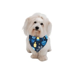 Hanukkah Pet Bandana Pet Dog Bandana/Large Size