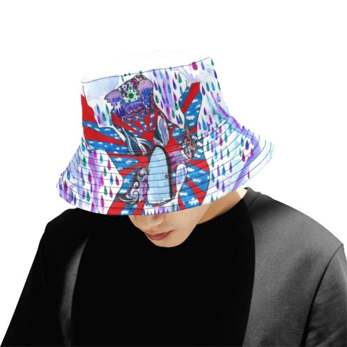 ray charles bucket hat All Over Print Bucket Hat for Men
