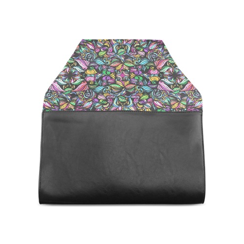 Whimsical Blooms Clutch Bag (Model 1630)