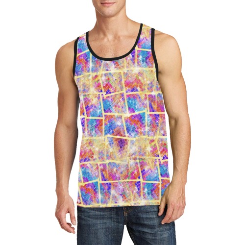 Graphic by Nico Bielow Men's All Over Print Tank Top (Model T57)