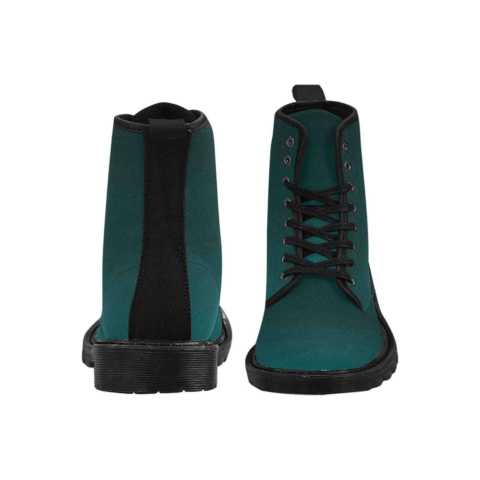 blu blk Martin Boots for Men (Black) (Model 1203H)