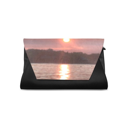 Glazed Sunset Collection Clutch Bag (Model 1630)