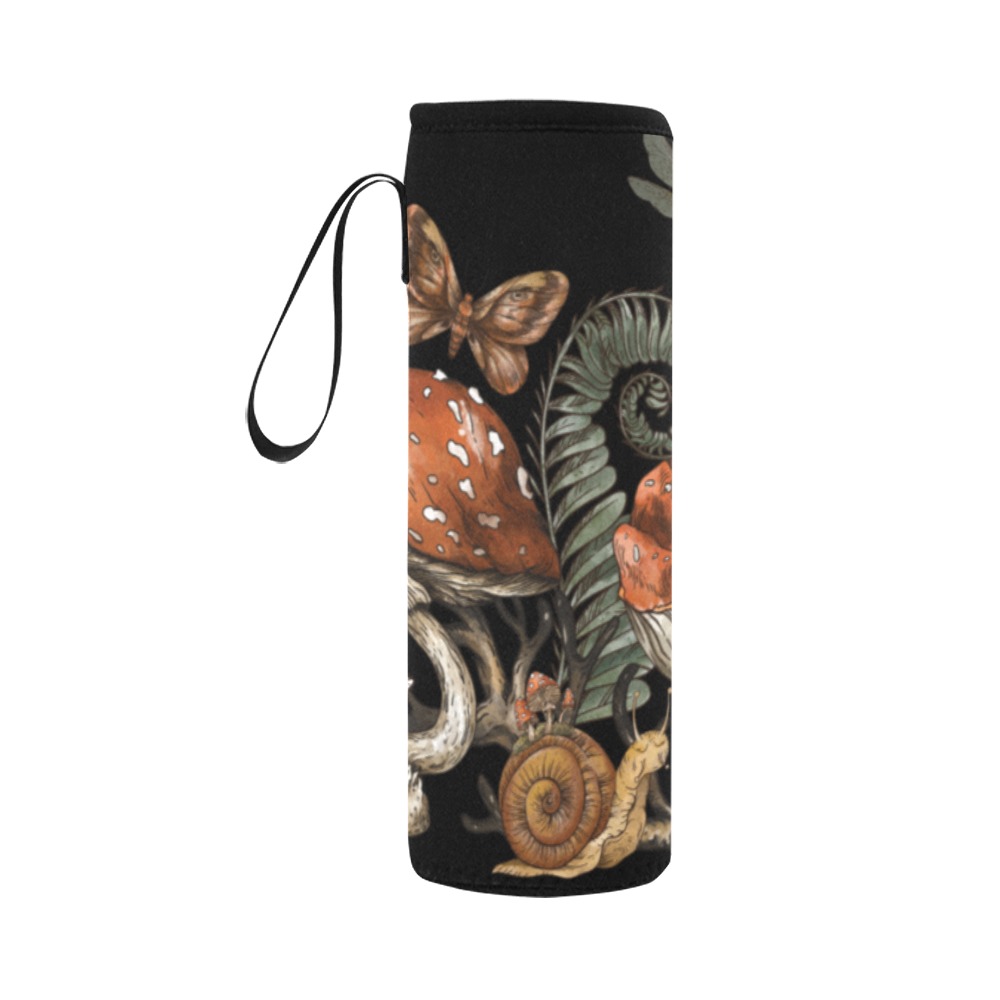 Witchy Wood Neoprene Water Bottle Pouch/Large