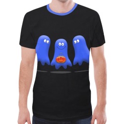 Halloween Boo Man Ghosts New All Over Print T-shirt for Men (Model T45)