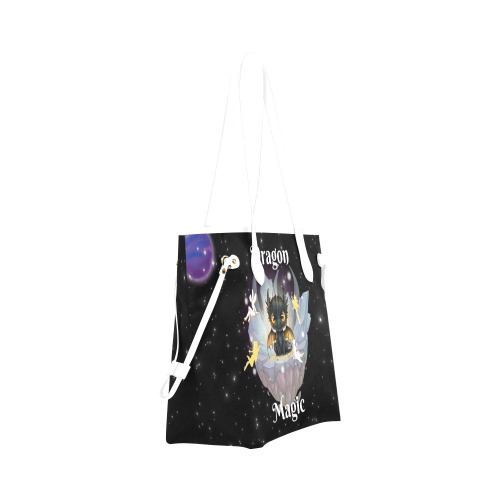 Dragon Magic Clover Canvas Tote Bag (Model 1661)