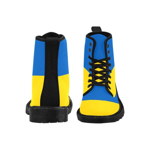UKRAINE Martin Boots for Men (Black) (Model 1203H)