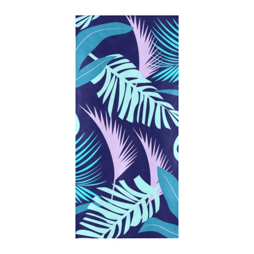 Colorful Tropical Pattern (349) Beach Towel 32"x 71"