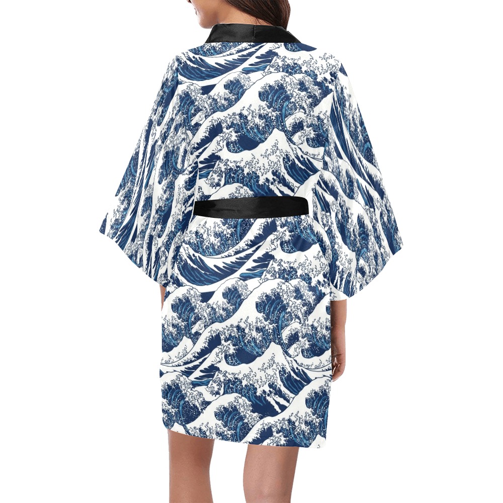 OCEAN WAVES Kimono Robe