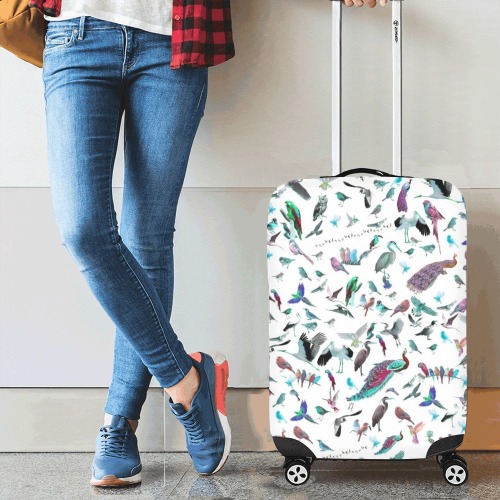 oiseaux 4 Luggage Cover/Small 18"-21"
