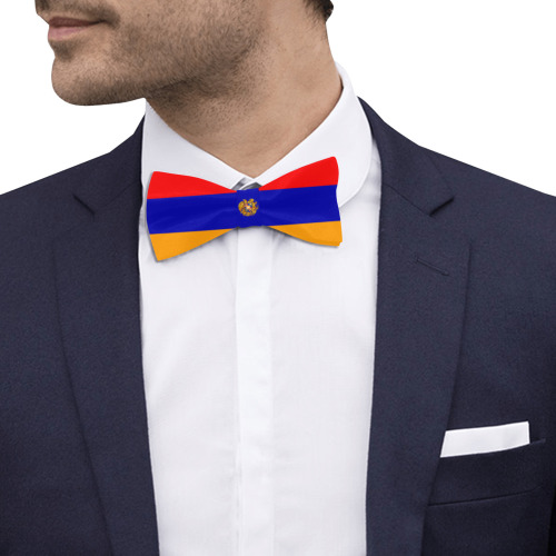 Armenian Flag Custom Bow Tie