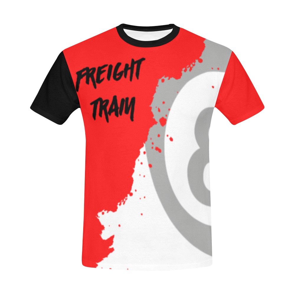 Freight train (1) All Over Print T-Shirt for Men (USA Size) (Model T40)