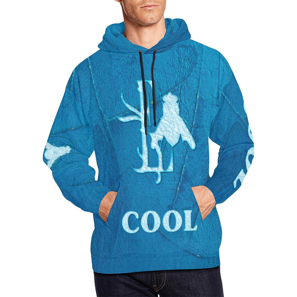 Cool Collectable Fly All Over Print Hoodie for Men (USA Size) (Model H13)