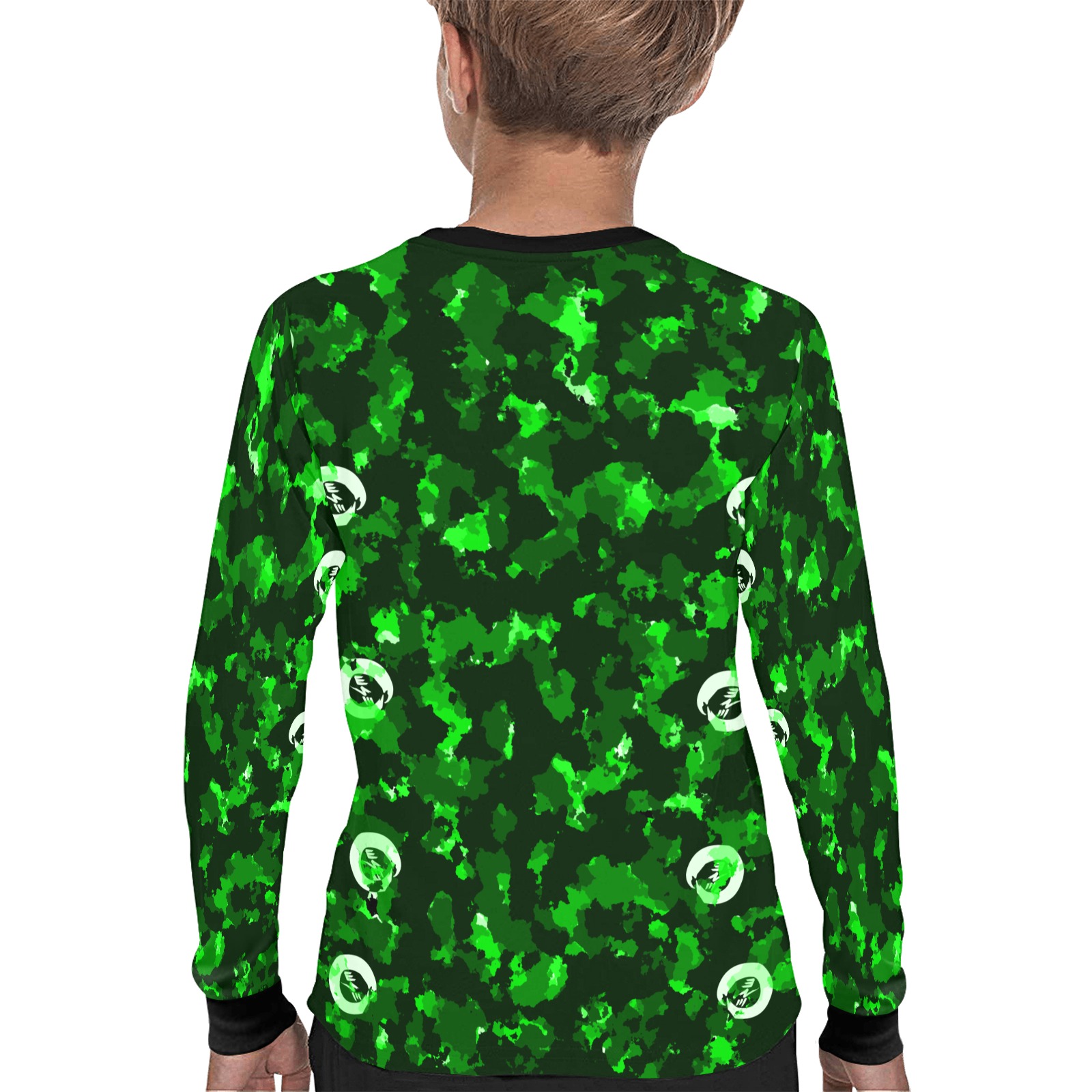 New Project (2) (3) Kids' All Over Print Long Sleeve T-shirt (Model T51)